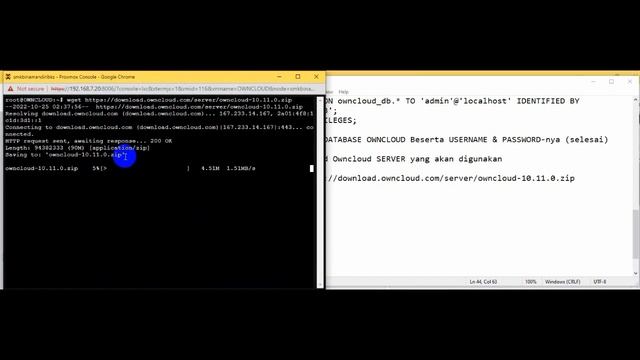 INSTALASI SERVER OWNCLOUD DI Proxmox Menggunakan Ubuntu SERVER 20.04 (Apache2 - MariaDB - PHP7.4) смотреть онлайн