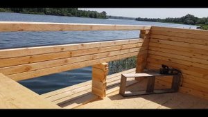 КАК Я СТРОЮ ДОМ-БАНЮ НА ВОДЕ (часть 8)