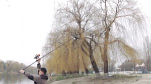 Дальний заброс карповым удилищем. Виталий Ардатов