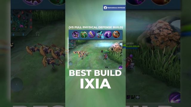 BEST BUILD FOR IXIA #savage | #mlbb #mobilelegends #mlcommunity  #mobilelegendsbangbangtipsandtrick