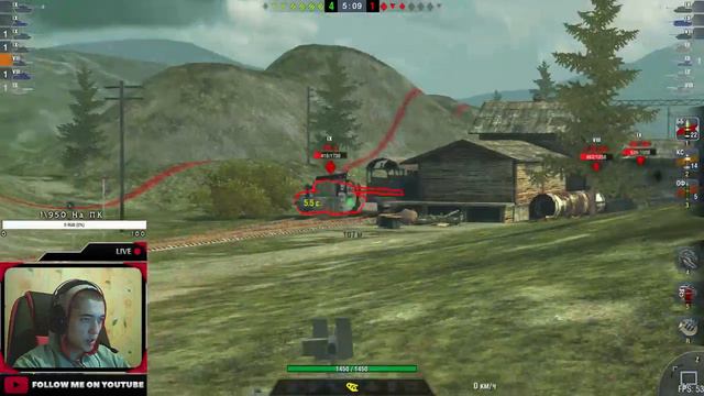 STA-1 продолжаем набирать опыт \ WOT BLITZ 4.3 \ Почти 9 лвл