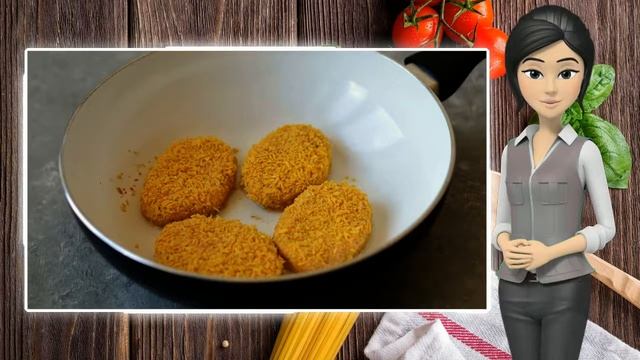Котлеты из нута и чечевицы