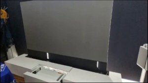 Моторизованная тумба Vividstorm TV Cabinet Monte Carlo с проекционным экраном (100")