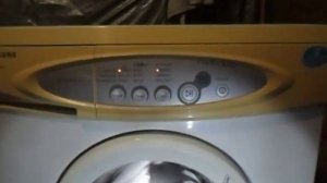 Работа стиральной машинки SAMSUNG S821