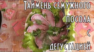 Таймень семужного посола с дегустацией