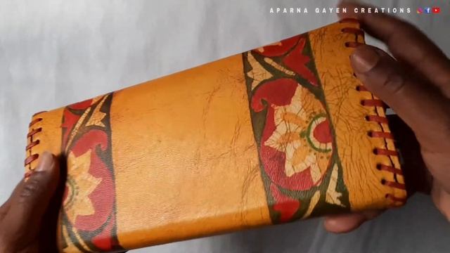 Two Handcrafted Leather Bags - with LEATHER BATIK PAINTING | EP - 4 смотреть онлайн