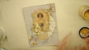 видео мастер-класс  Создание коллажа в технике Микс-Медиа