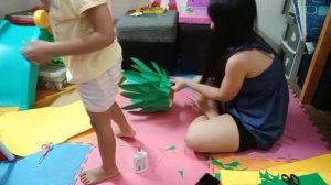 DIY Amazing Pineapple Paper Costume | Tutorial Pineapple Costume | WonderDara