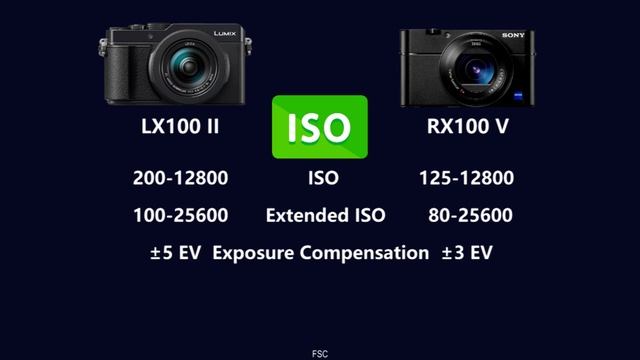 Panasonic LUMIX LX100 II vs Sony RX100 V смотреть онлайн