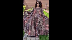 Платье из штапеля