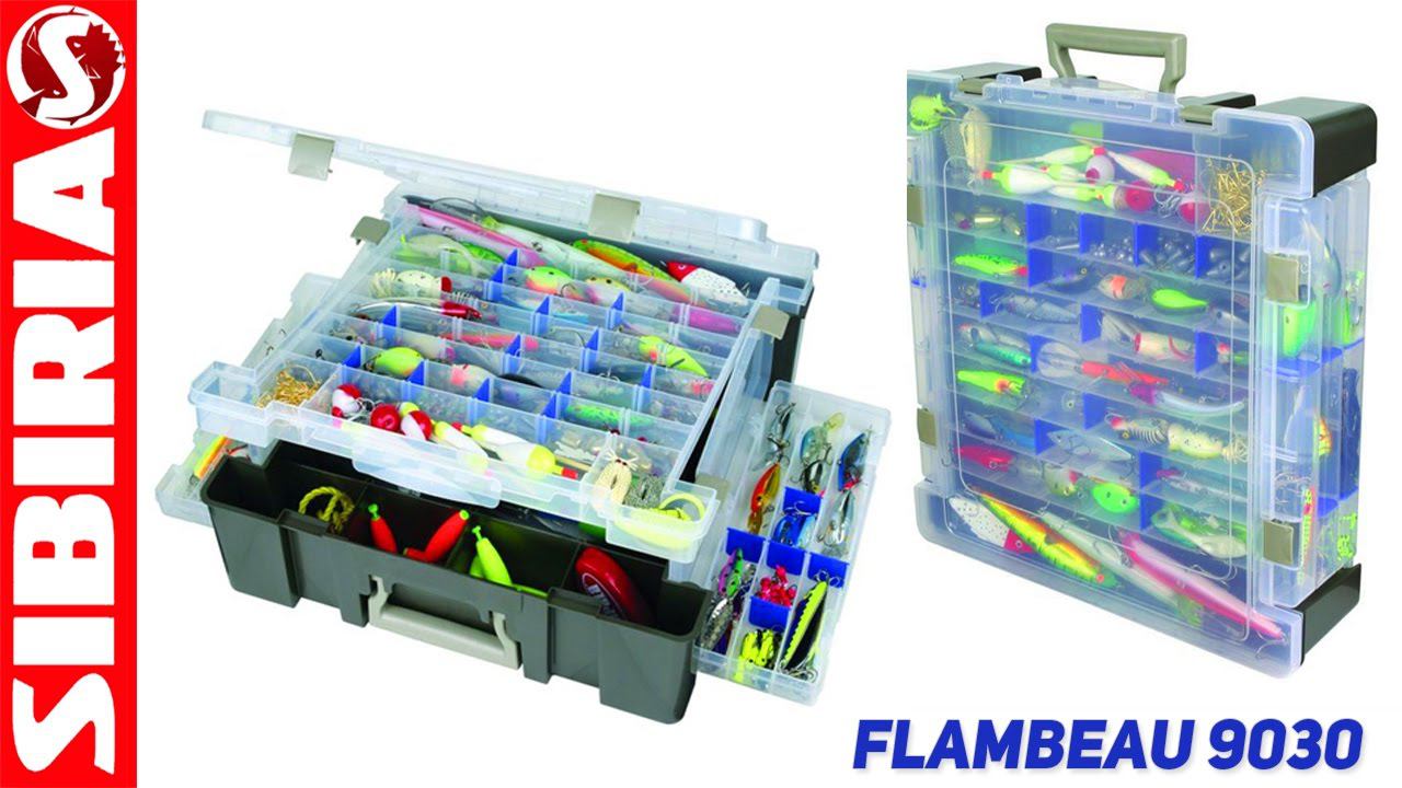 Коробка для рыбалки Иметь всё и сразу и быть готовым ко всему. Flambeau 9030 СИБИРИЯ