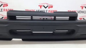 Ford Escort Orion 1988-1990 Front Bumper Grey Textured With Reinforcer