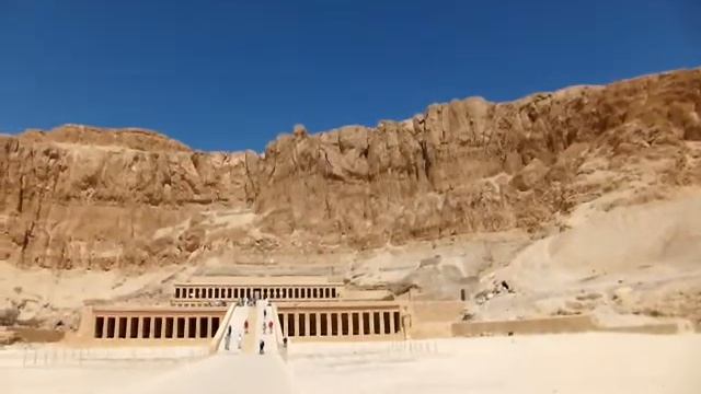Al-dier Al-Bahari Temple - Luxor. смотреть онлайн