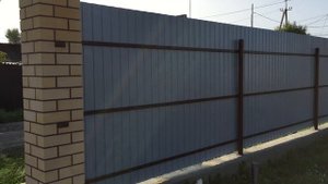 забор  для частного дома своими руками