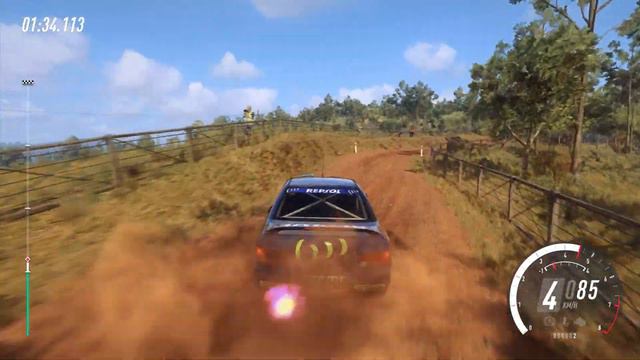 DiRT Rally 2.0 - 1995 Subaru Impreza - Car Show Speed Jump Crash Test . 1440p 60fps.