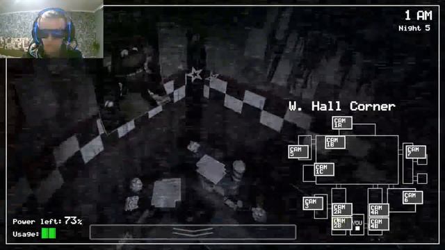 FIVE NIGHT AT FREDDY'S. Прохождение 5# часть. ЧЕРТОВ ФРЕДДИ