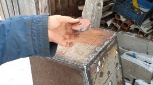 Банная печь из Трубы,топка с предбанника : С Лёгким Паром.Приятного просмотра.