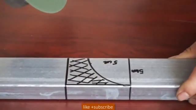 Как запилить профиль под углом 90° Самоделки смотривсёсам