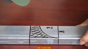 Как запилить профиль под углом 90° Самоделки смотривсёсам