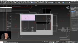 Как сделать отверстие для светильника в потолке? | 3ds Max