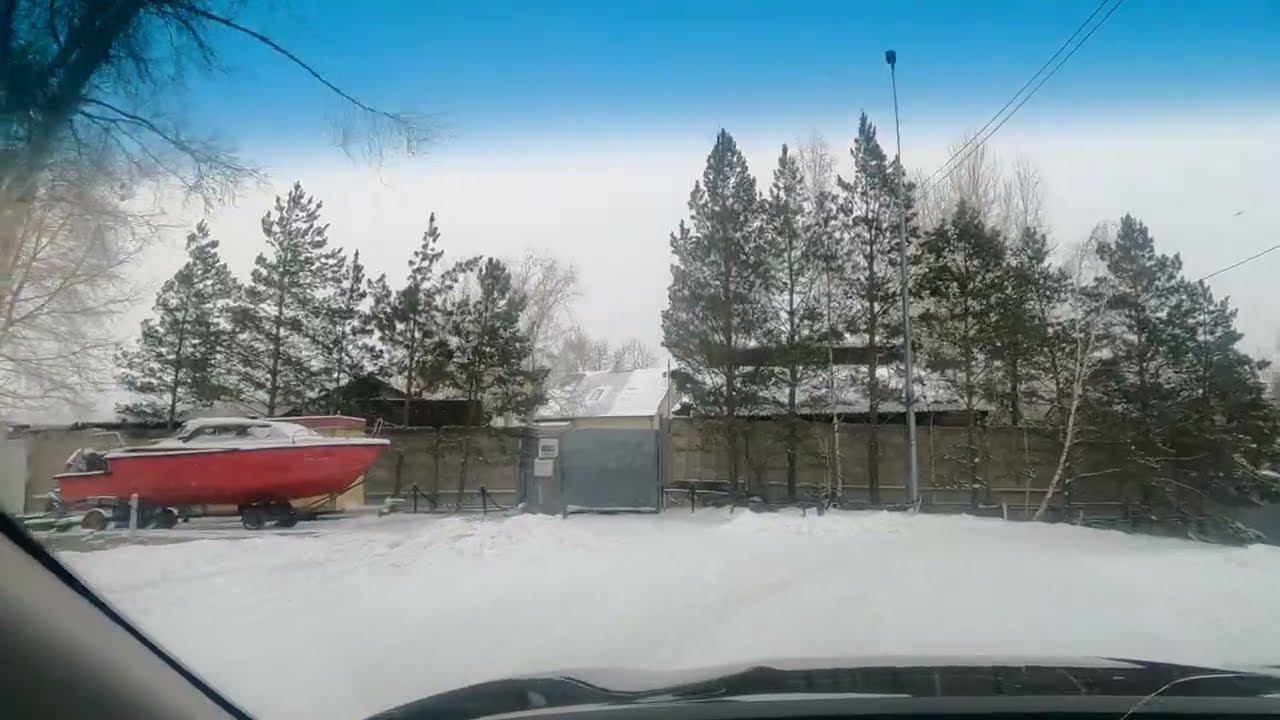 о. Отдыха район Центрального стадиона г. Красноярск январь 2023г.