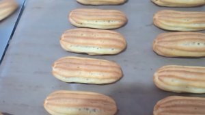 Линии для производства эклеров и профитролей