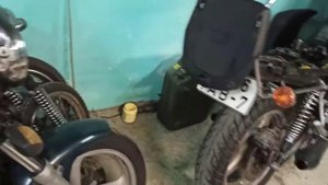 Honda NTV 650 работа на холодную и осмотр.