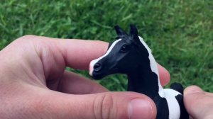 Распаковка жеребца пинтабиана Шляйх / Unboxing Schleich Pintabian stallion