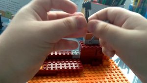 Лего Minecraft самоделка ад