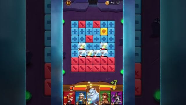 Cube Heroes - Blast Empire Puzzle RPG A_28s_4b5 #Shorts