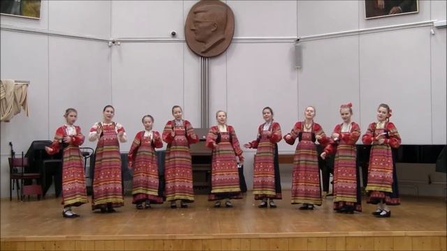 Фольклорный ансамбль "Потешата" ДМШ им. Д.Д. Шостаковича, город Москва. смотреть онлайн