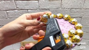 Осенний букет из конфет своими руками мастер-класс