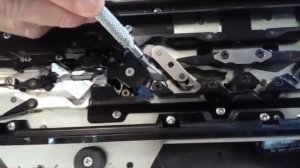 Finding and fixing the problem when a Toyota 950 mis-patterns