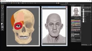 Forensic art   Drawing Muscles and Aging a Face with Natalie