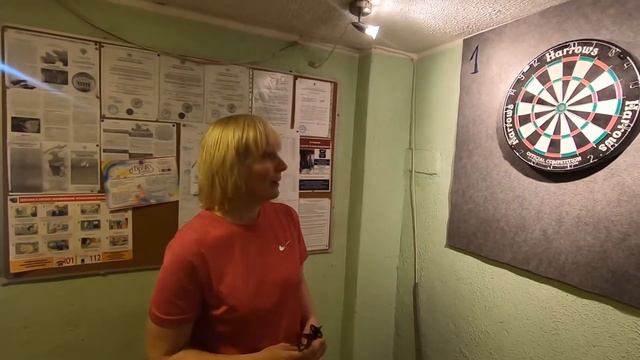 Дартс. Тренировка точности броска. Броски в "любимый" сектор. смотреть онлайн