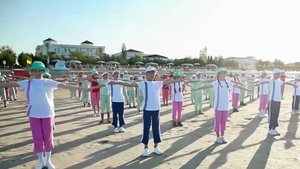 Курорт Аваза в Туркменистане принял школьников из России