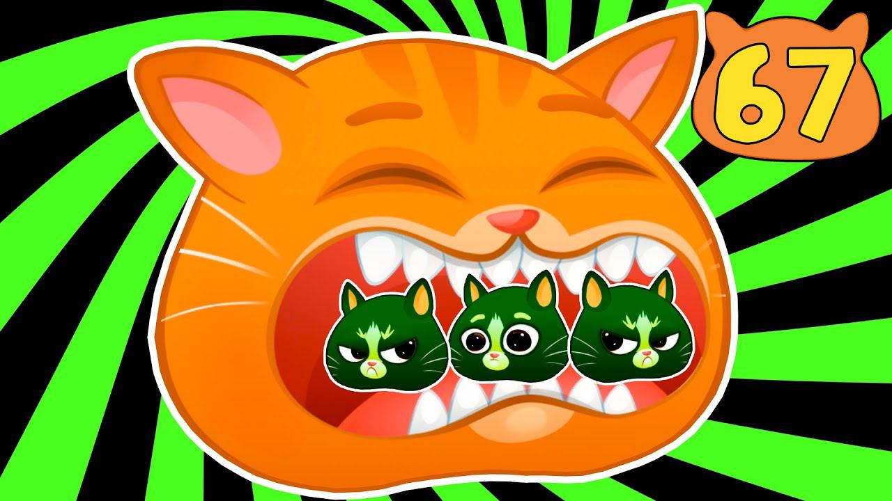 Суровый КОТИК БУБУ №67. Инопланетные вкусняшки. Мультик ИГРА про котят на Хвостик ТВ смотреть онлайн