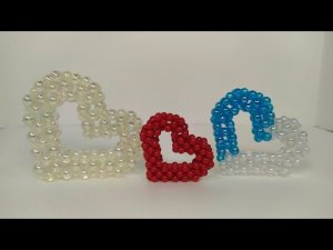 Украшения из бисера. 3 часть. Подвеска, браслет, брелок,сувенир. Сердце. Мастер класс. Пошаговый МК.