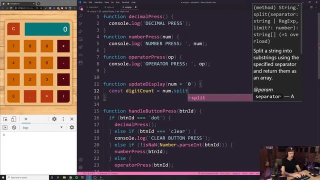 Vanilla JavaScript Calculator 2.0
