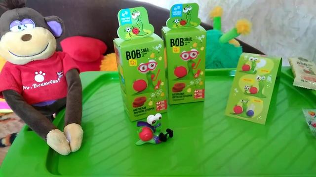 BOB snail Игрушка+сладости смотреть онлайн