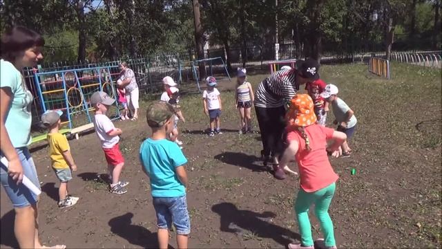 Подвижная игра "Рыбалка", младшие группы №9,11