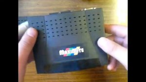 Корпус для MaxiMite из модема ACORP LAN 120