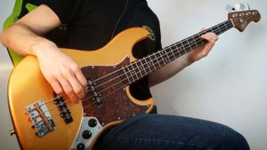 JET GUITARS JJB 300 GD R Bass Jazz style - Gold - Bass Demo