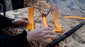 Распаковка. Торнадика, ручной культиватор и рычаг для культиватора. Сборка.