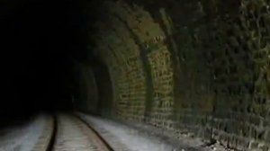 Кругобайкалка. Самый страшный тоннель. 2012г