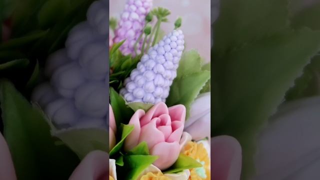 Весенняя композиция из мыла ручной работы ?