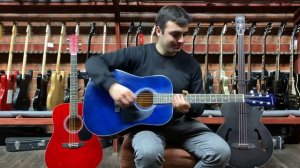 Обзор акустической гитары Colombo LF-4100 BL | SKIFMUSIC.RU