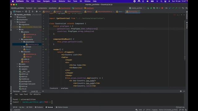 63 - React with Redux and Axios - Django | DRF | React w. Data Analysis смотреть онлайн