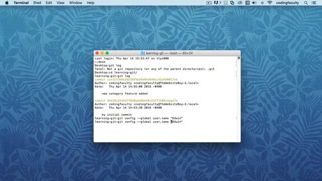 git settings part 7 || git and github || version control of application  || laravel master