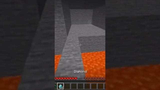 Minecraft: Diamonds Or An Unknown Man… #Shorts